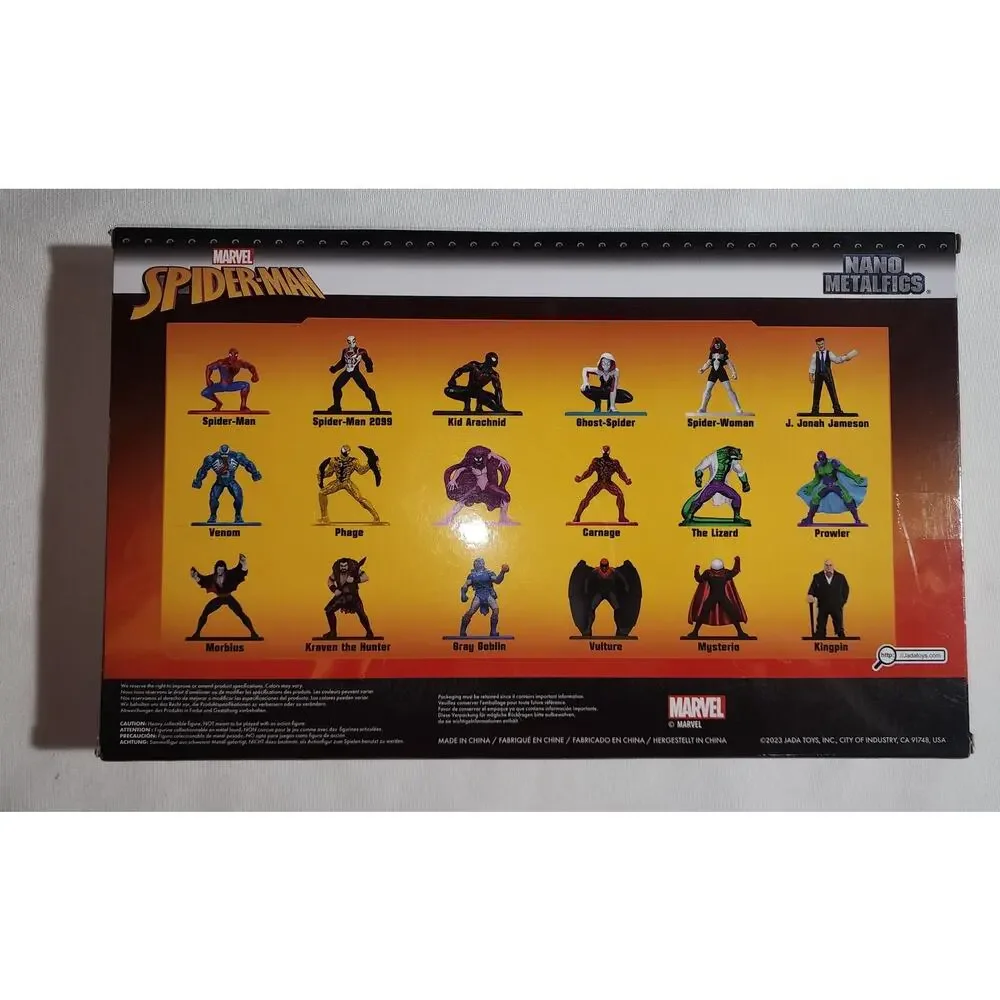 Spider-Man diecast figures Nano metalfigs series 9